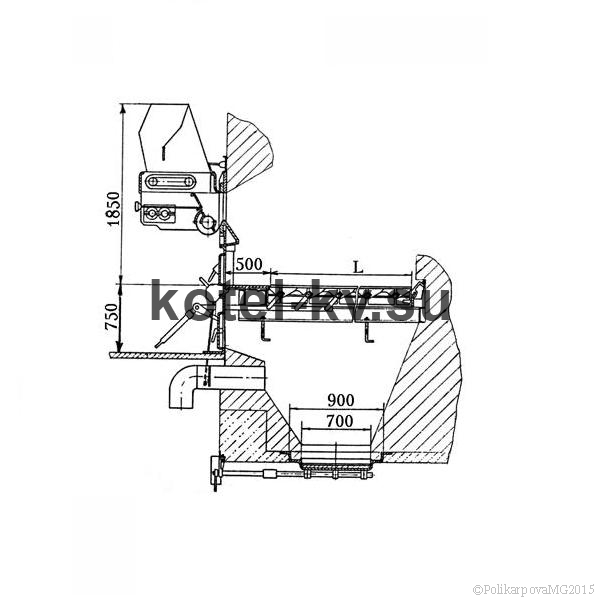 Топка ЗП-РПК-1-1100 2135