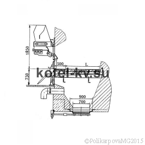 Топка ЗП-РПК-1-1100 2135