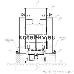 Чертеж котла 1 МВт