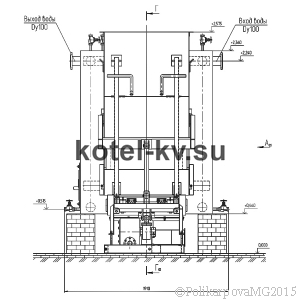 Чертеж котла 1,3 МВт