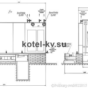 Чертеж котла 1,5 МВт