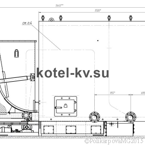 Чертеж котла 3 МВт