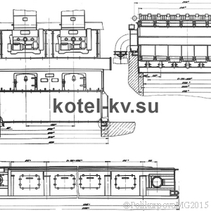 Чертеж топки ТЧЗМ-2,7/4