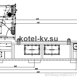 Чертеж топки ТЛ 1,4х3,0