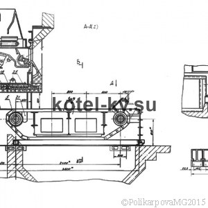 Чертеж топки ТЛЗМ-2-1,87/2,4