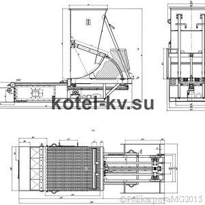 Чертеж топки ТШПМ-2,0